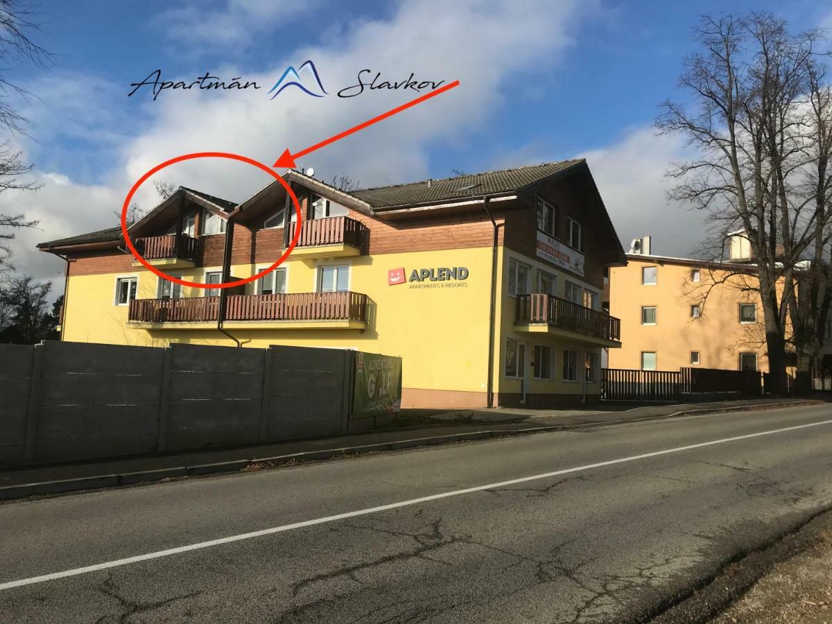 Apartman Slavkov - Velky Slavkov Daire Dış mekan fotoğraf